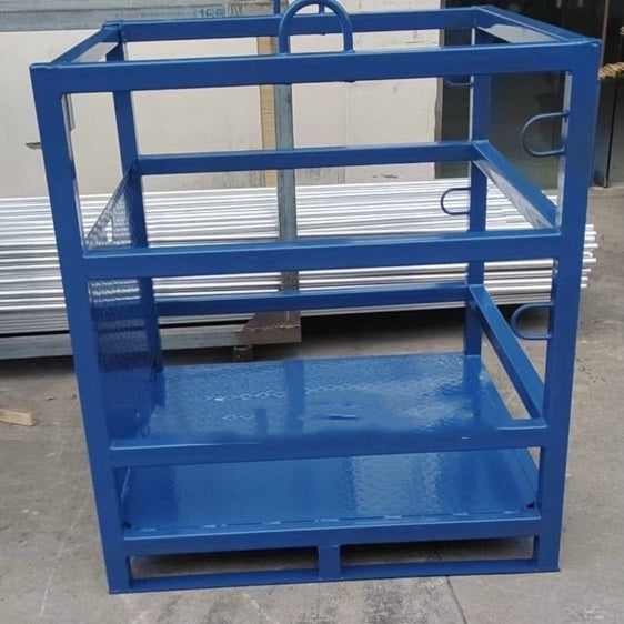 Hastick cylinder transport turnover basket 