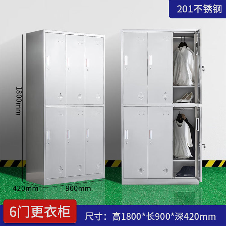Hastick 6-door locker 