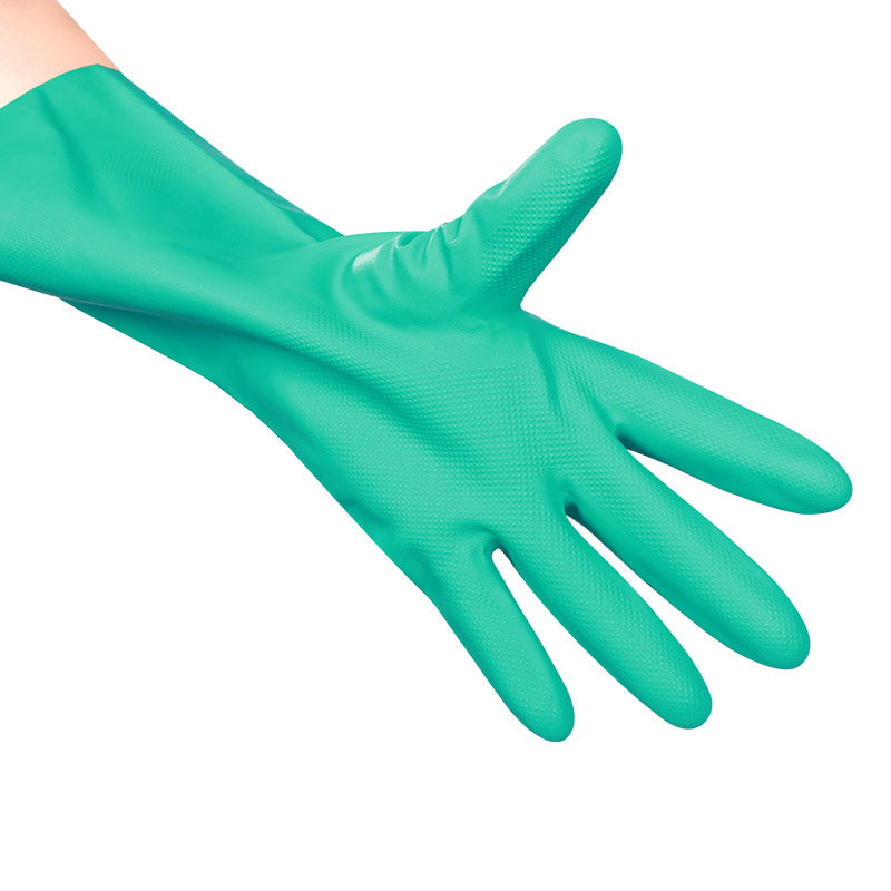 Jihua protective nitrile rubber chemical resistant gloves 