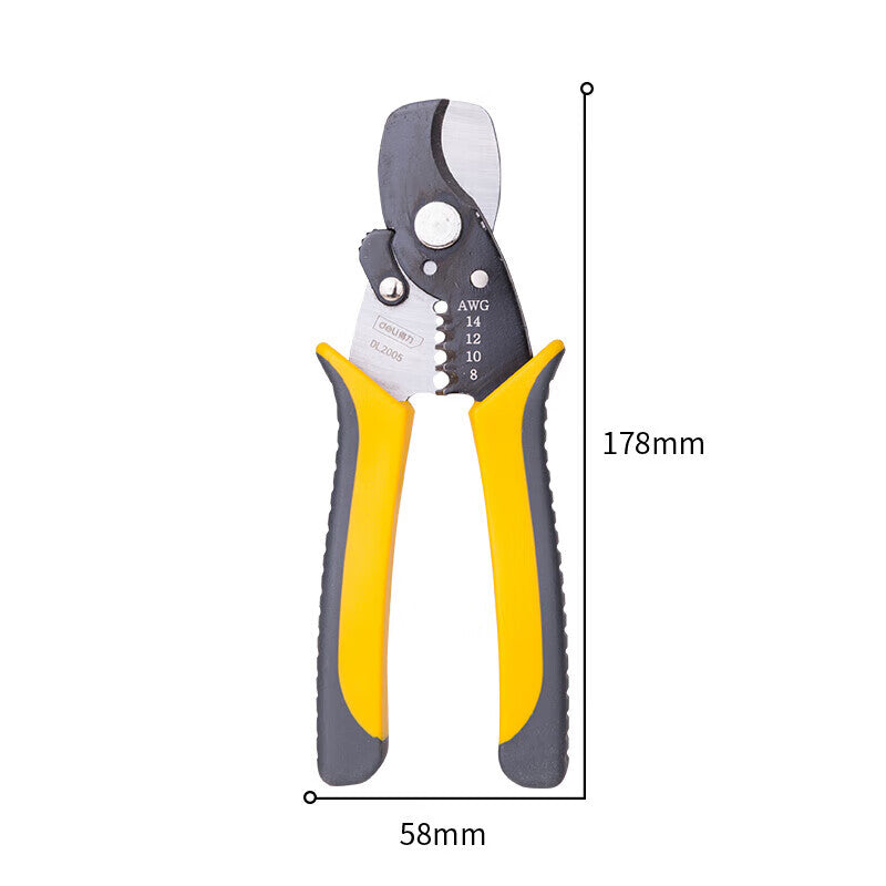 Deli Tools Cable Strippers 