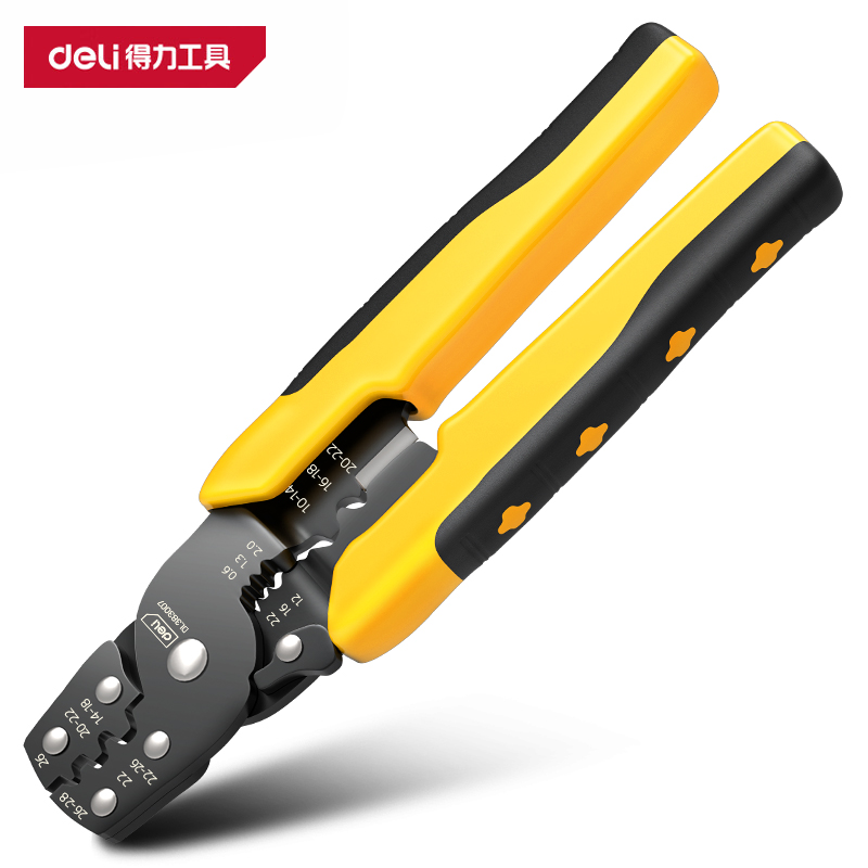 Deli Tools Crimping Wire Strippers 