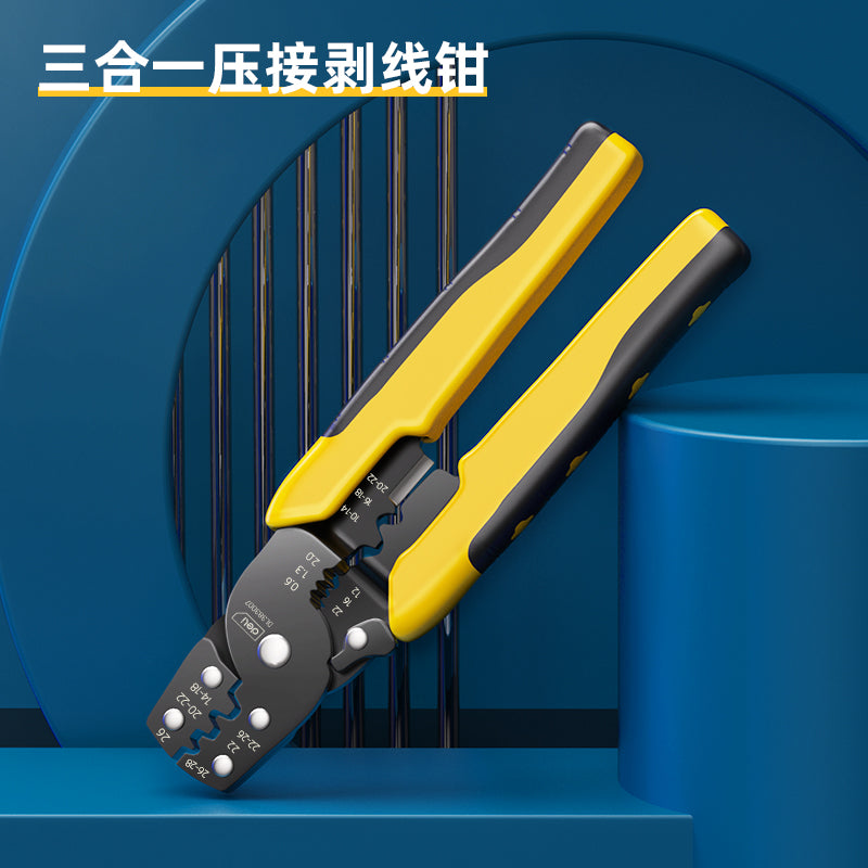 Deli Tools Crimping Wire Strippers 