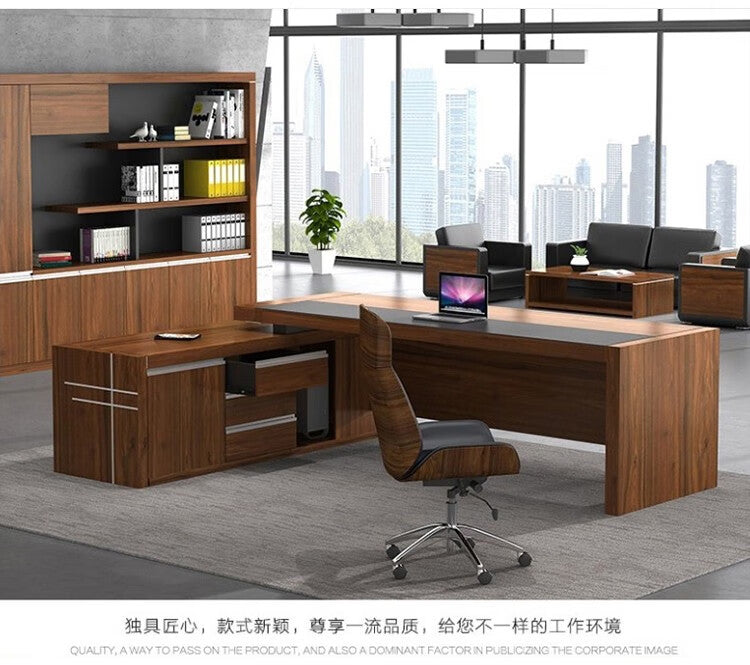 Lan Ran simple modern boss desk 