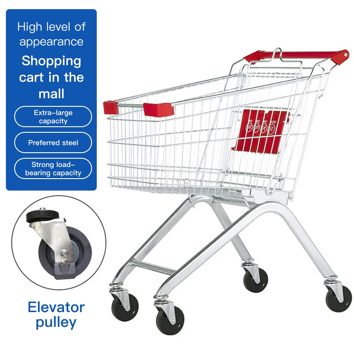 Bingyu Supermarket Shopping Cart 
