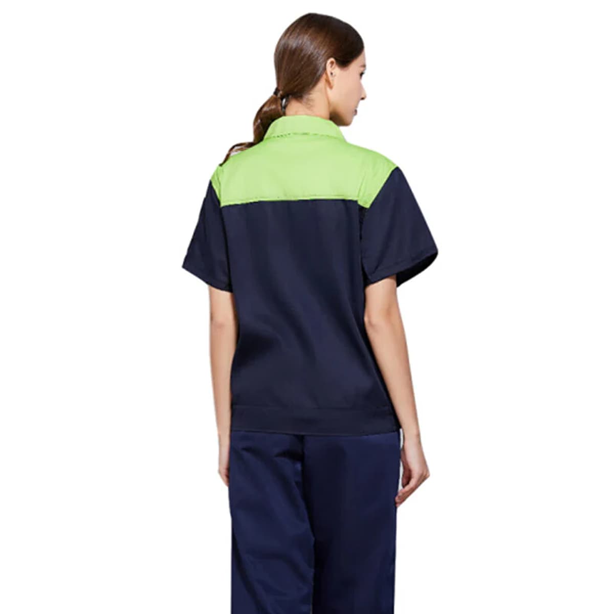Bingyu short-sleeved work clothes 