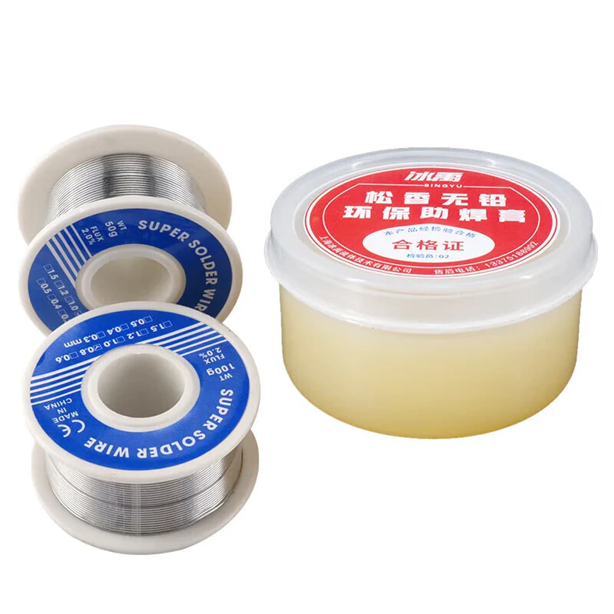 Alambre de soldadura para soldador Bingyu 