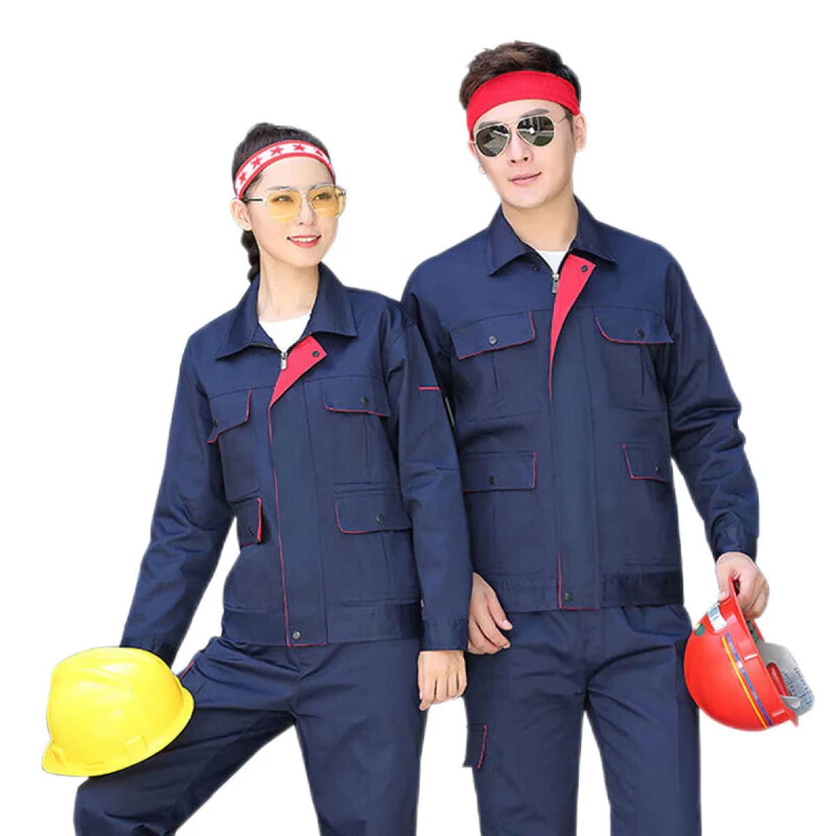 Bingyu long-sleeved work clothes 