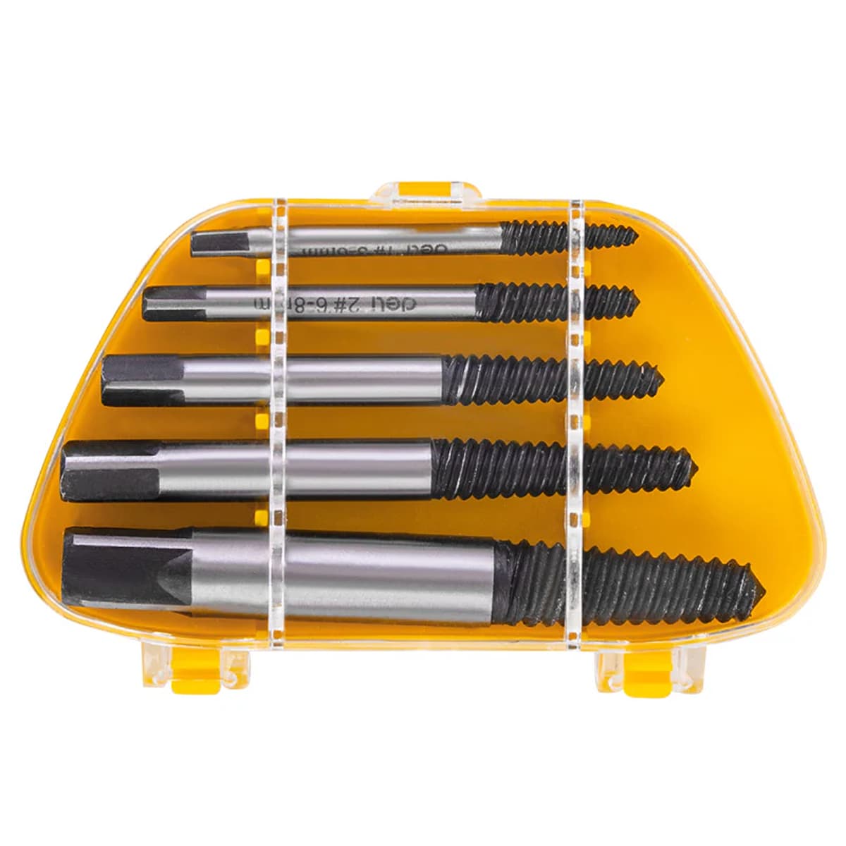 Deli Tools Screw Extractor Set 