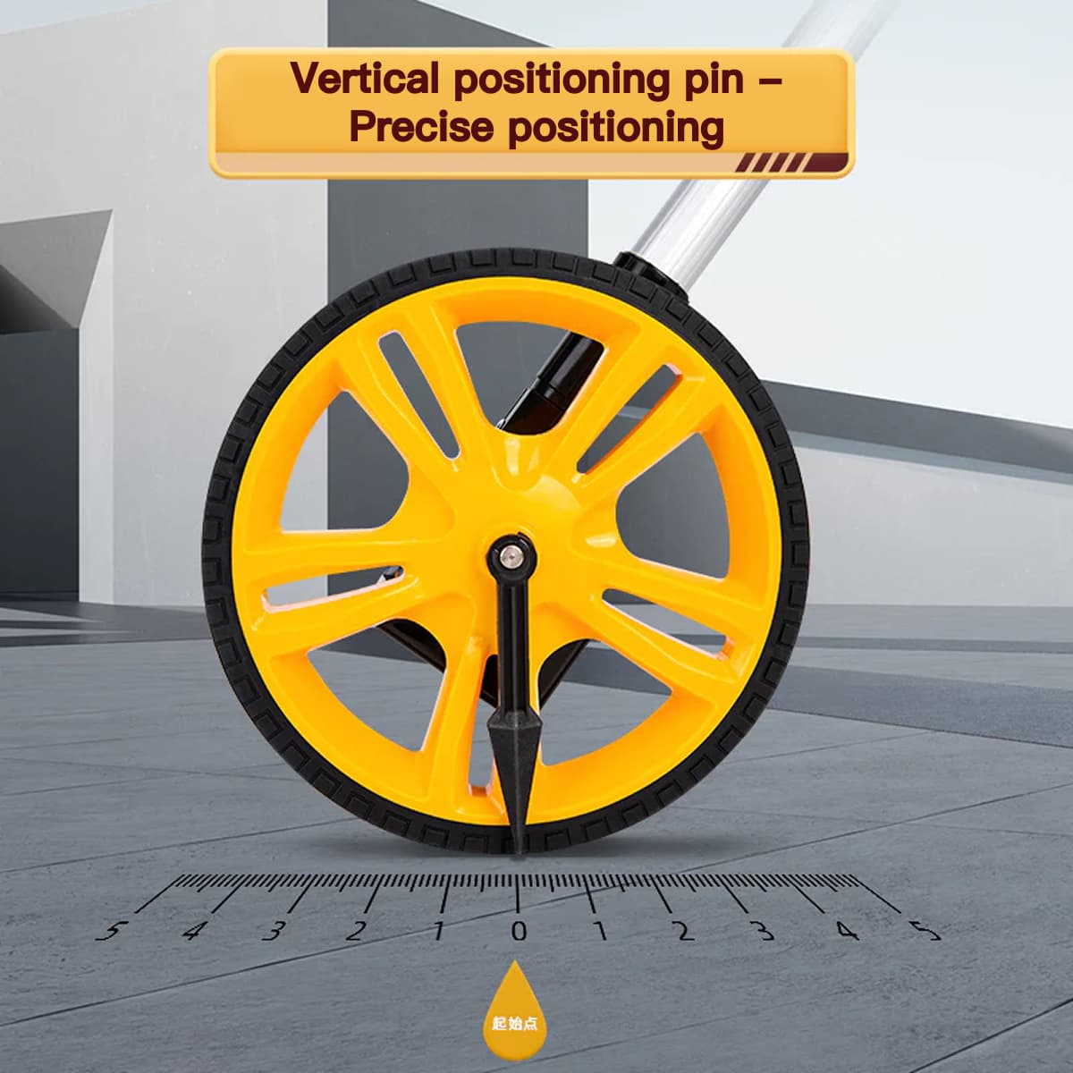 Deli mechanical wheel distance meter 