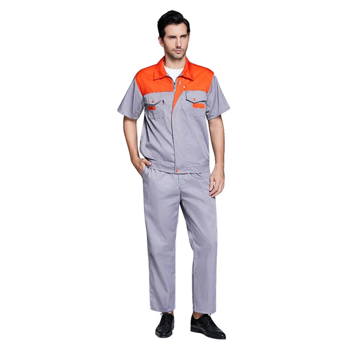 Dr. Lao's short-sleeved work uniform (customizable) 
