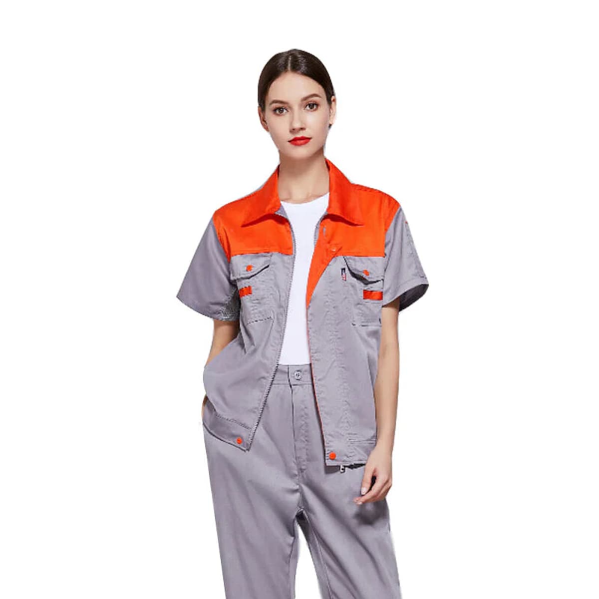 Dr. Lao's short-sleeved work uniform (customizable) 