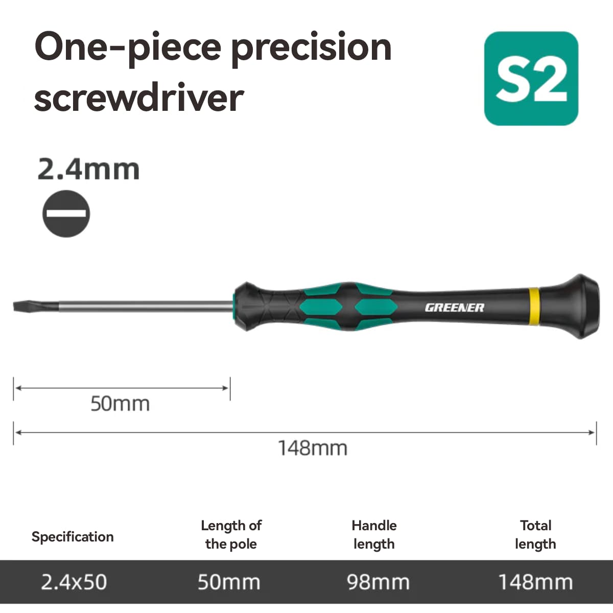 Destornillador Greener 