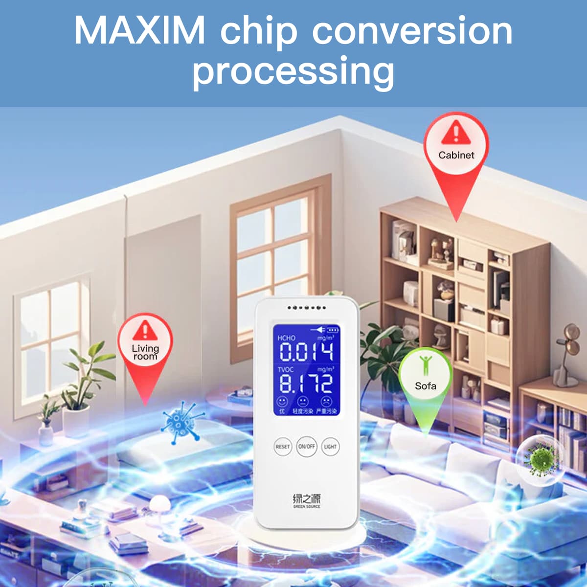 Green Source Formaldehyde Detector 