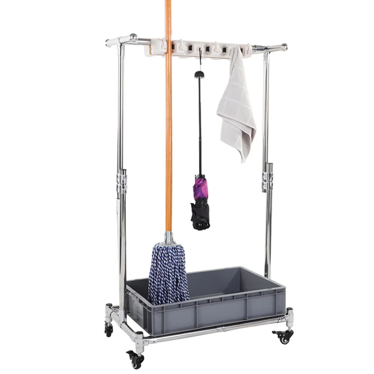 Estante de almacenamiento para herramientas de limpieza Haisdick 