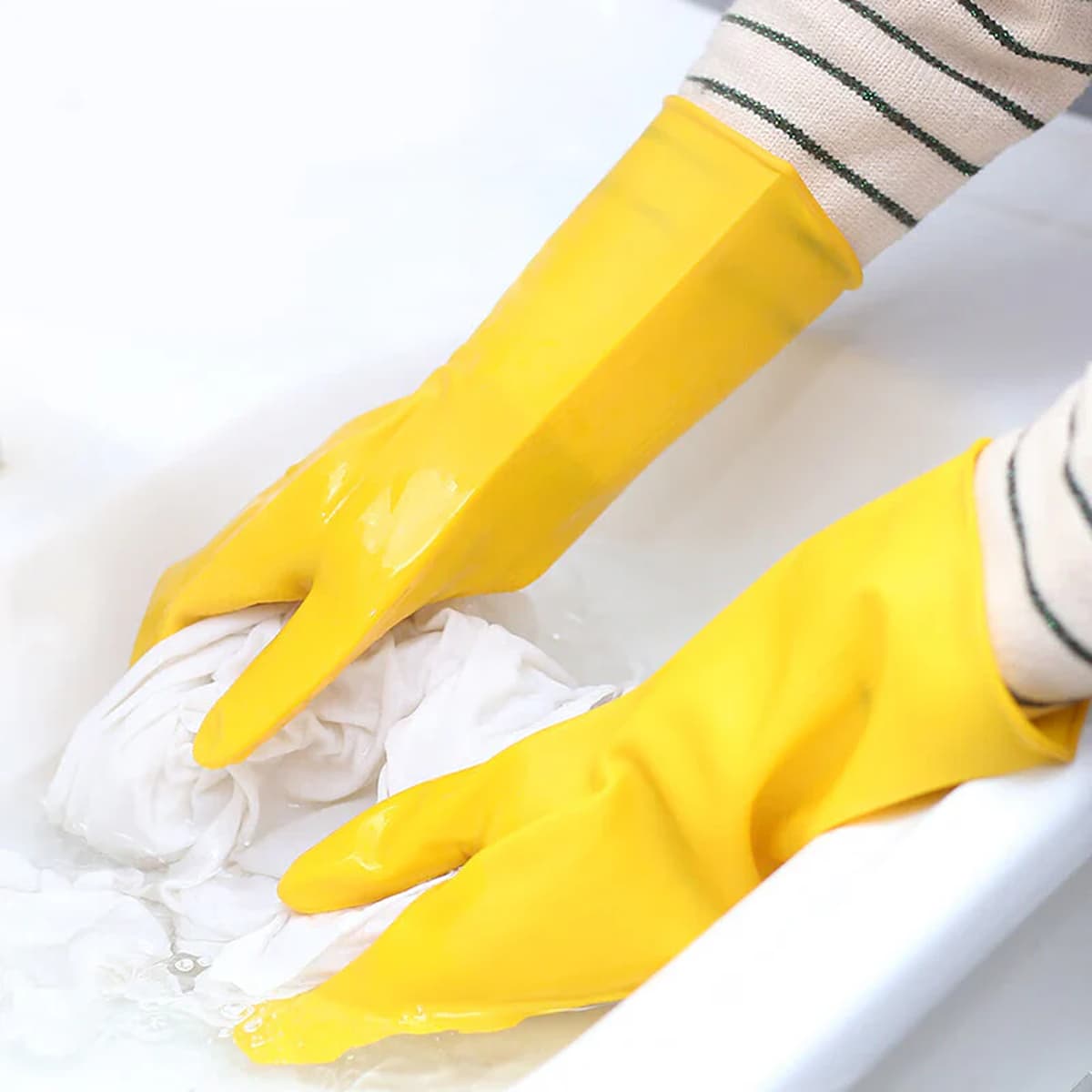 Haisdick rubber latex gloves 