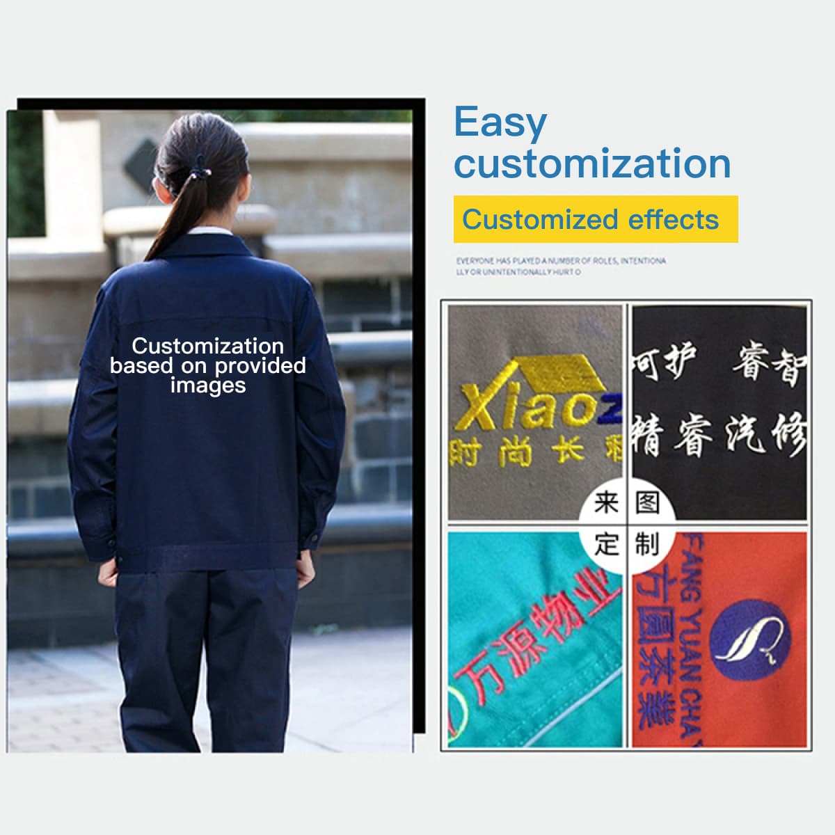 Haisdick work uniform long sleeves 