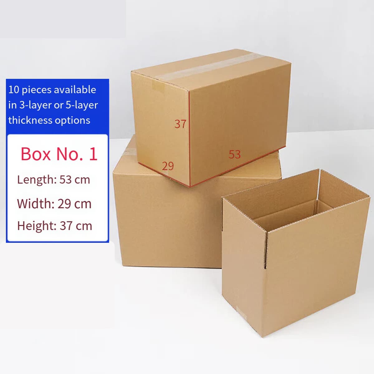 Cajas de cartón de Haisdike Express 