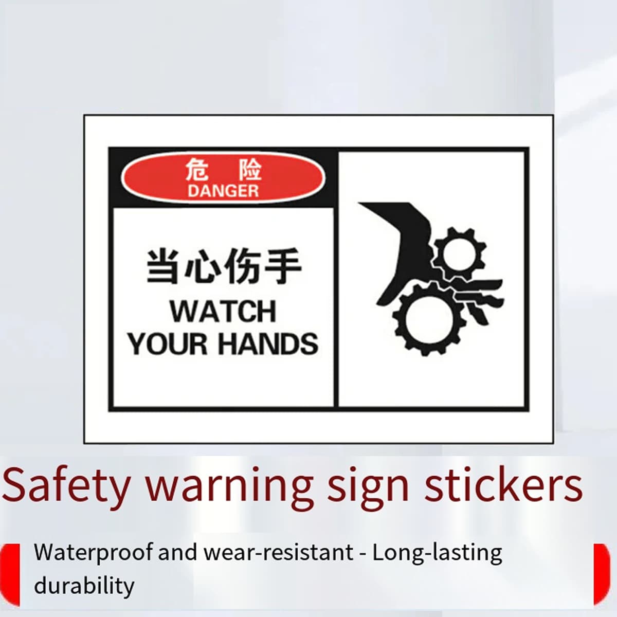 Hesterdig safety warning labels 