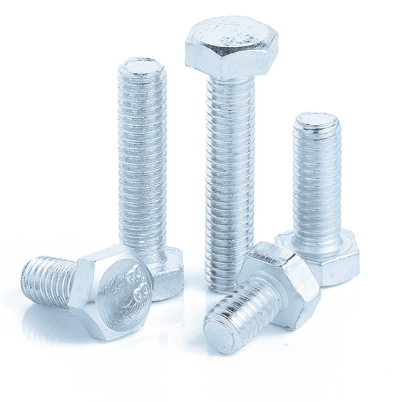 YL 8.8 grade hexagonal screws (blue and white zinc) 