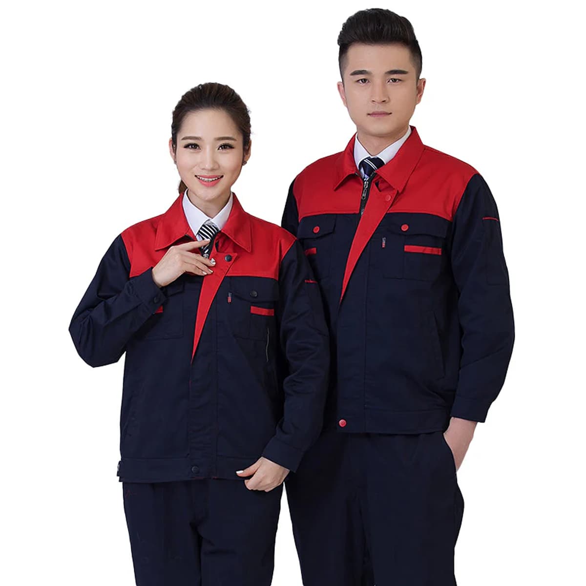 Shushi Spring and Autumn Long-Sleeved Work Suit 