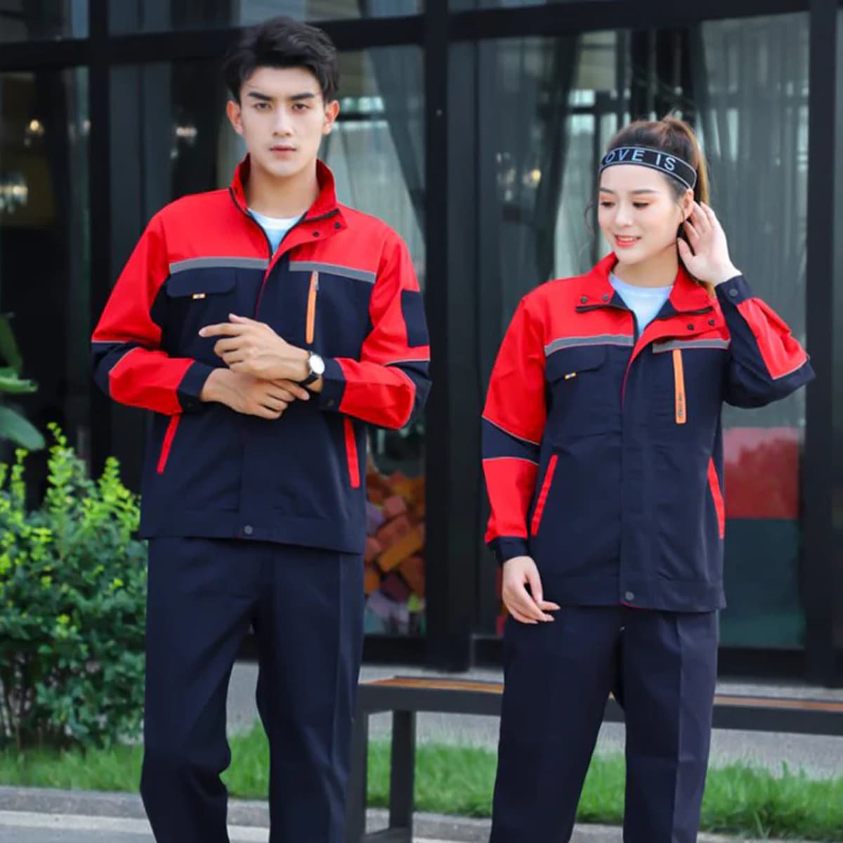 Shushi Spring and Autumn Long-Sleeved Work Suit 