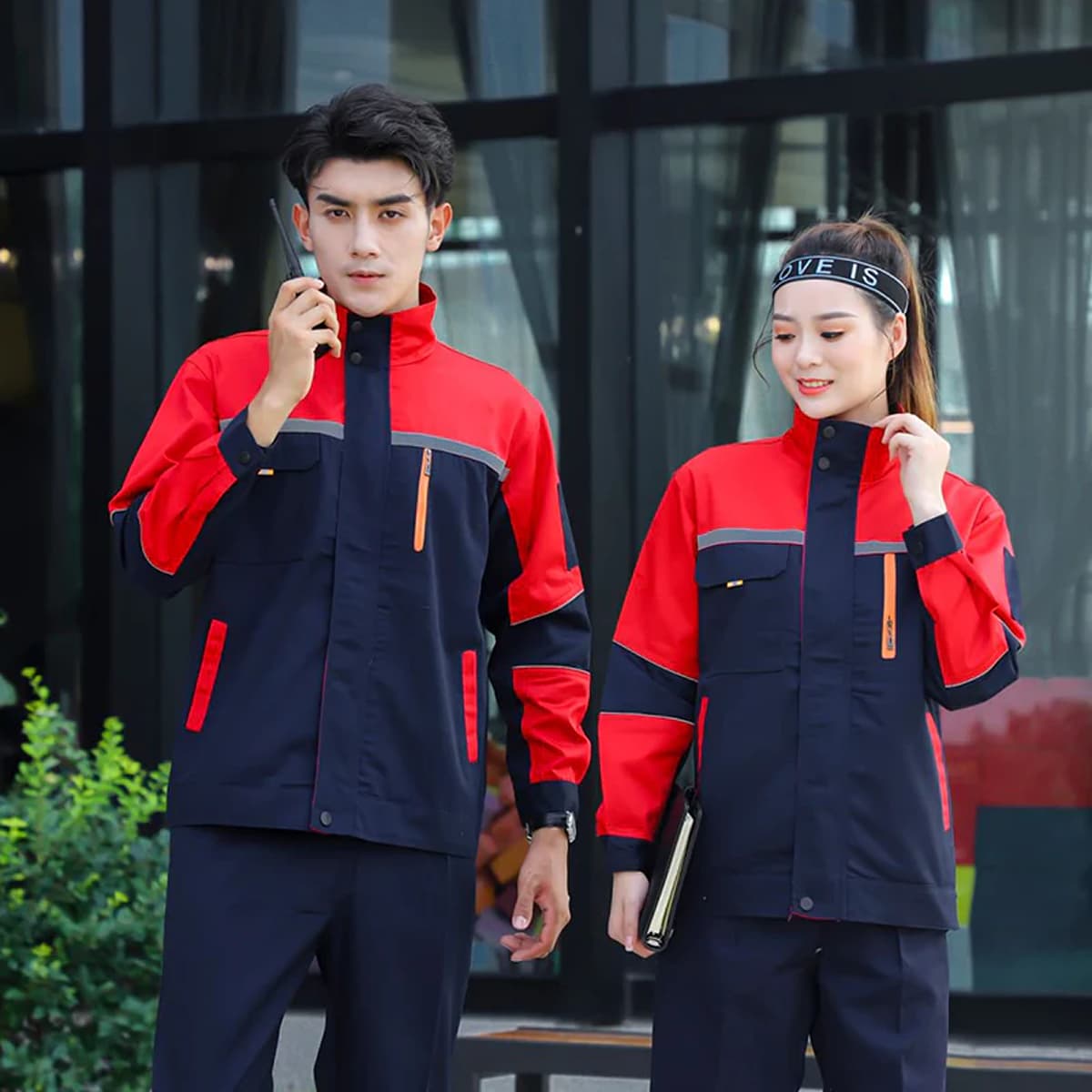 Shushi Spring and Autumn Long-Sleeved Work Suit 