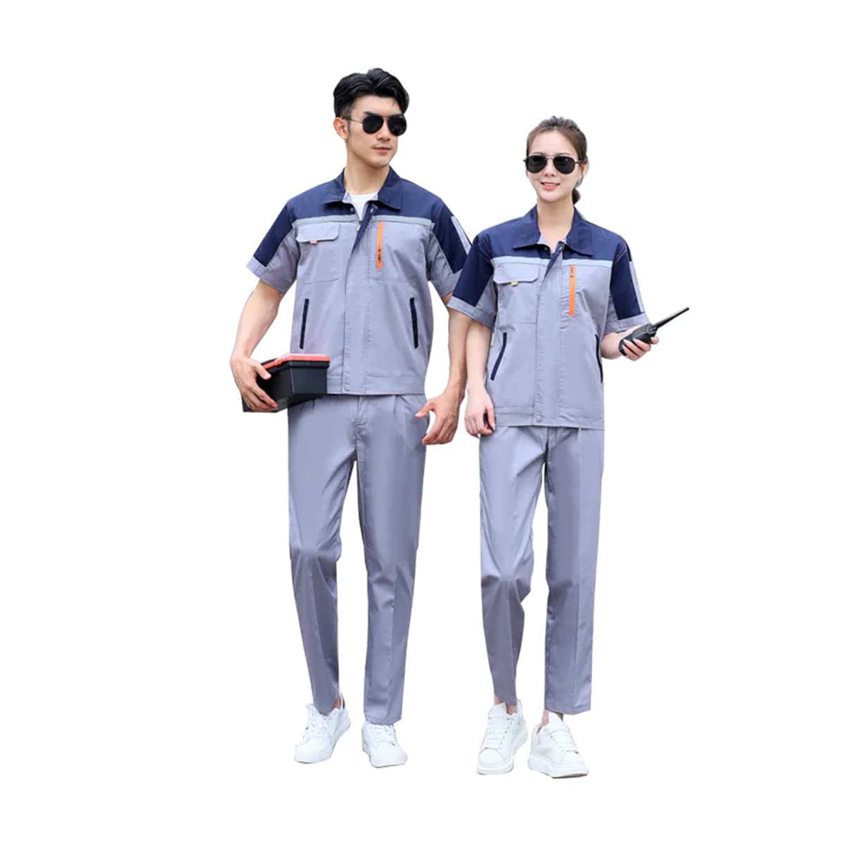 Shushi Summer Short-Sleeve Work Suit 