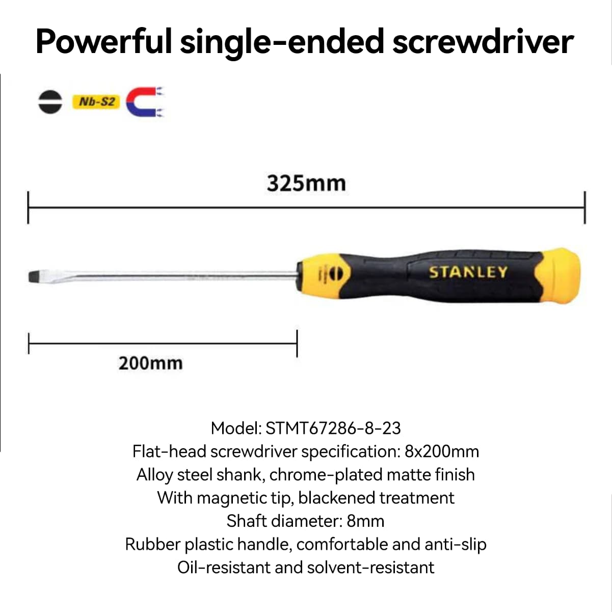 Destornillador Stanley 