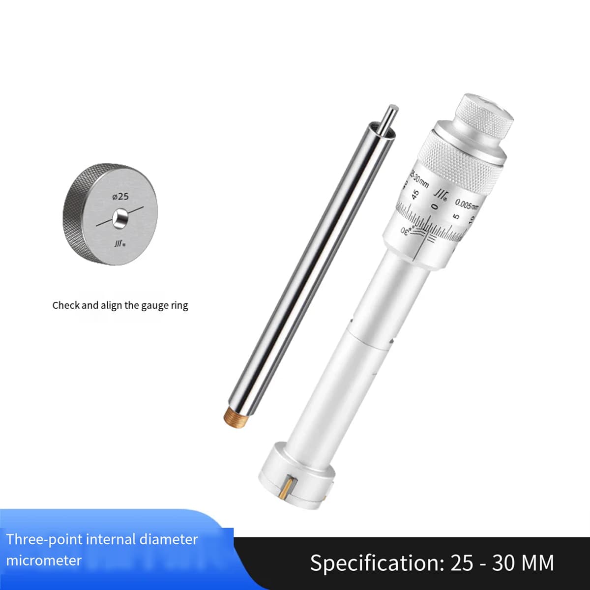 Three-point internal micrometer 