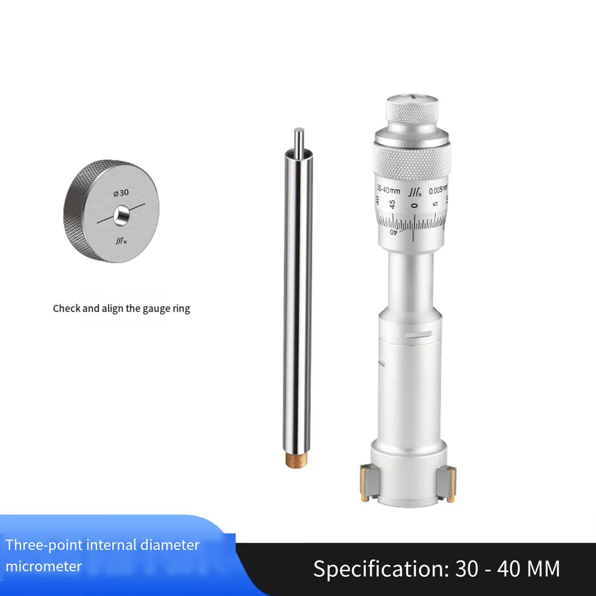 Three-point internal micrometer 