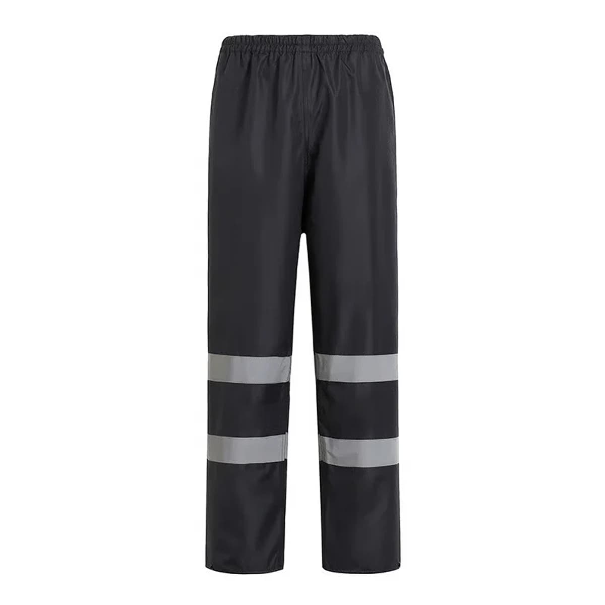 Three-pole outdoor split reflective raincoat 