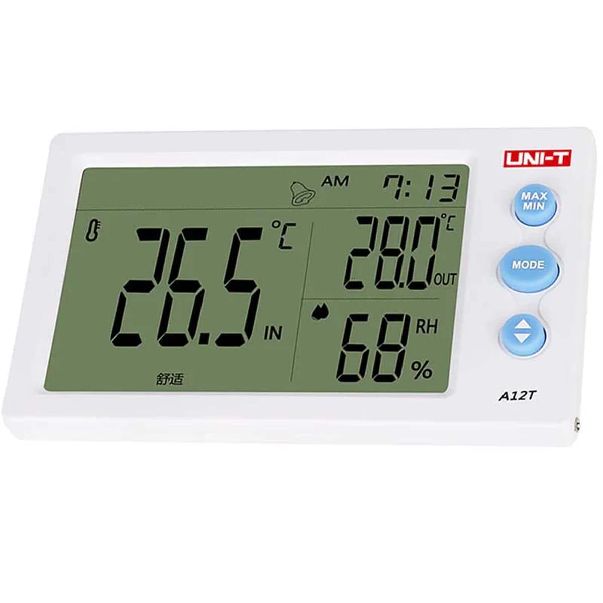 Uni-T Large Screen Digital Thermometer and Hygrometer 