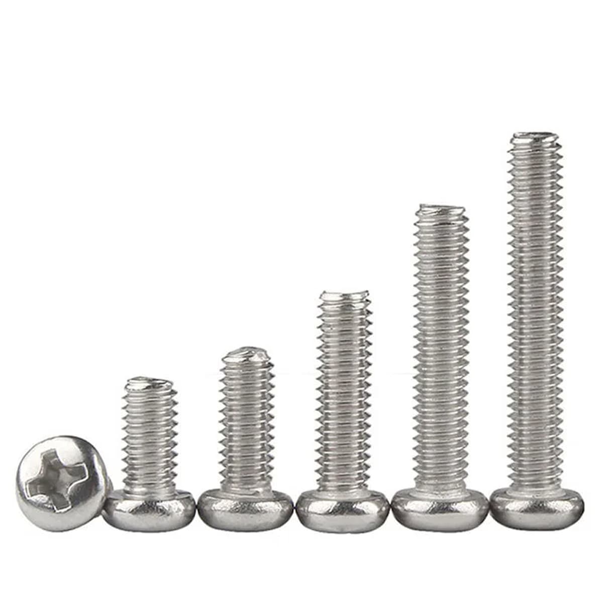 Winstein cross pan head machine screws 