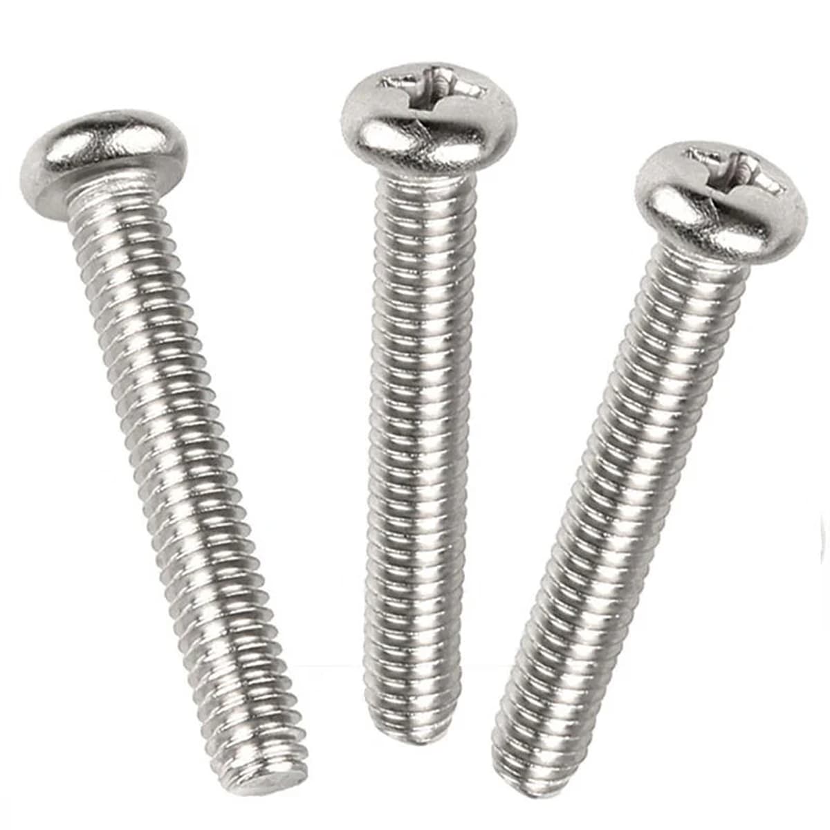 Winstein cross pan head machine screws 