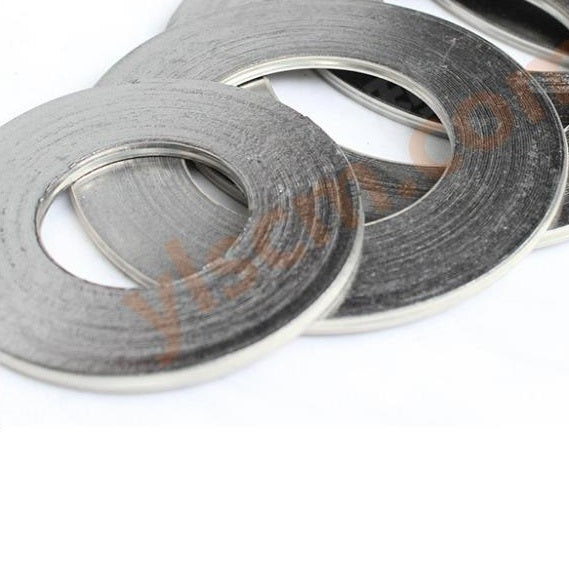 Metal gasket with inner ring 