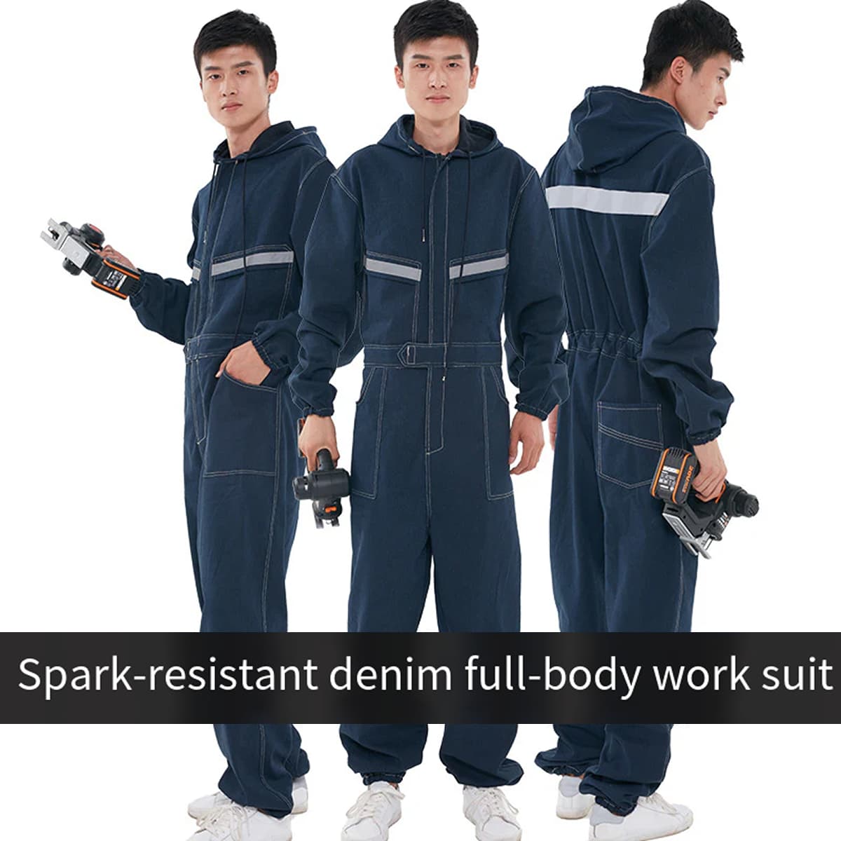 Yomco Onesie Denim Workwear 