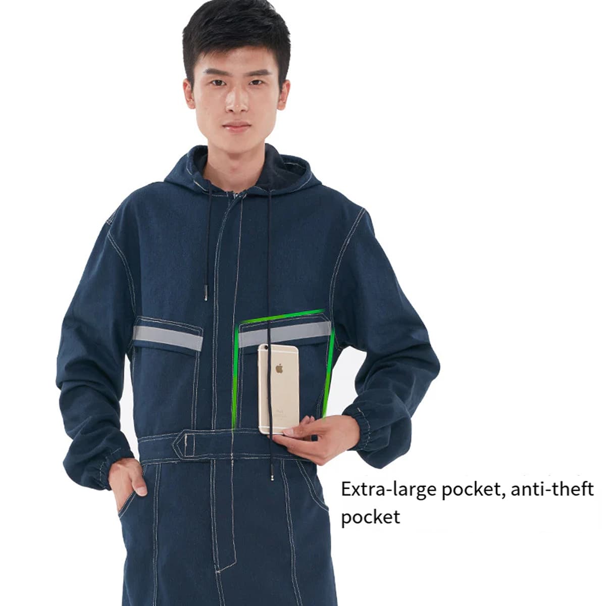 Yomco Onesie Denim Workwear 