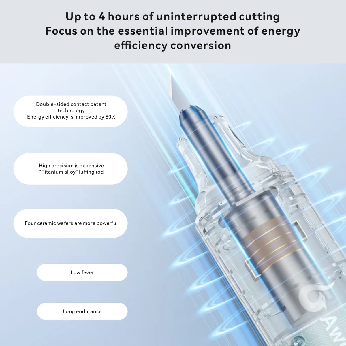 awgem ultrasonic cutting knife 