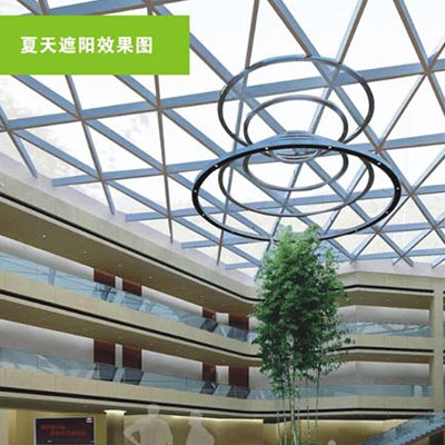 Hrdglass Bent Steel with Built-In Insulating Glass