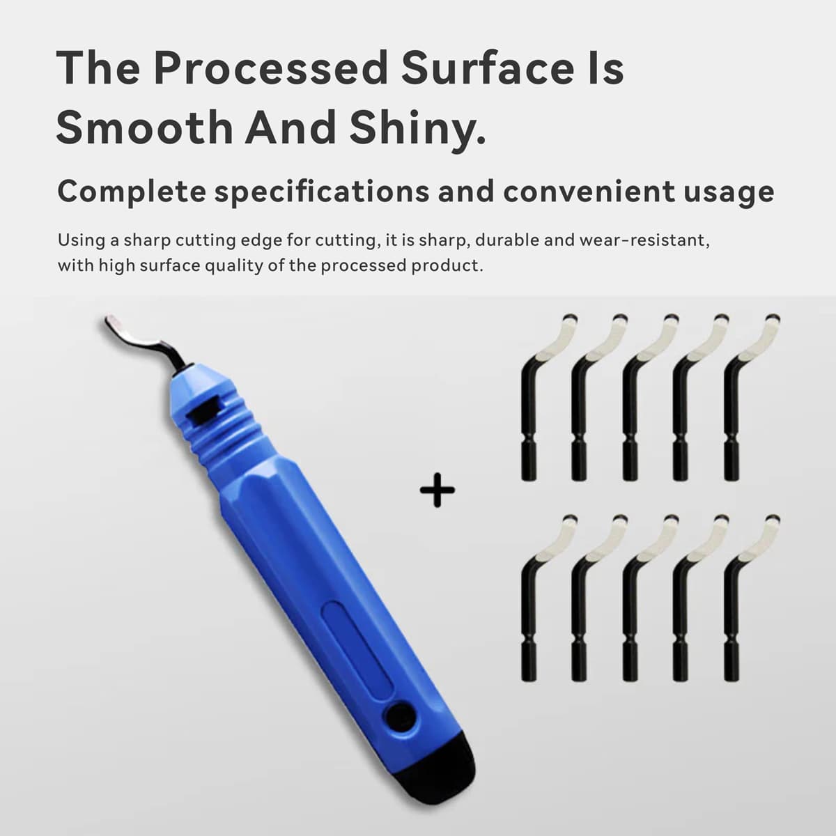 LAOSHIKUAI Kit de desbarbado manual 