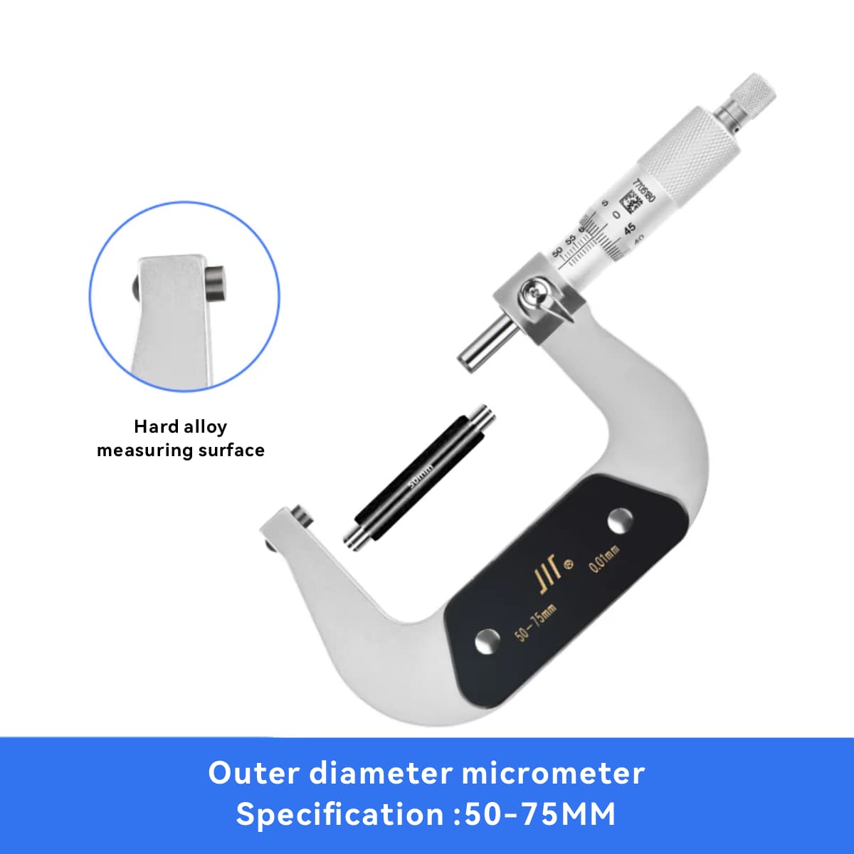 Medición exterior micrómetro 