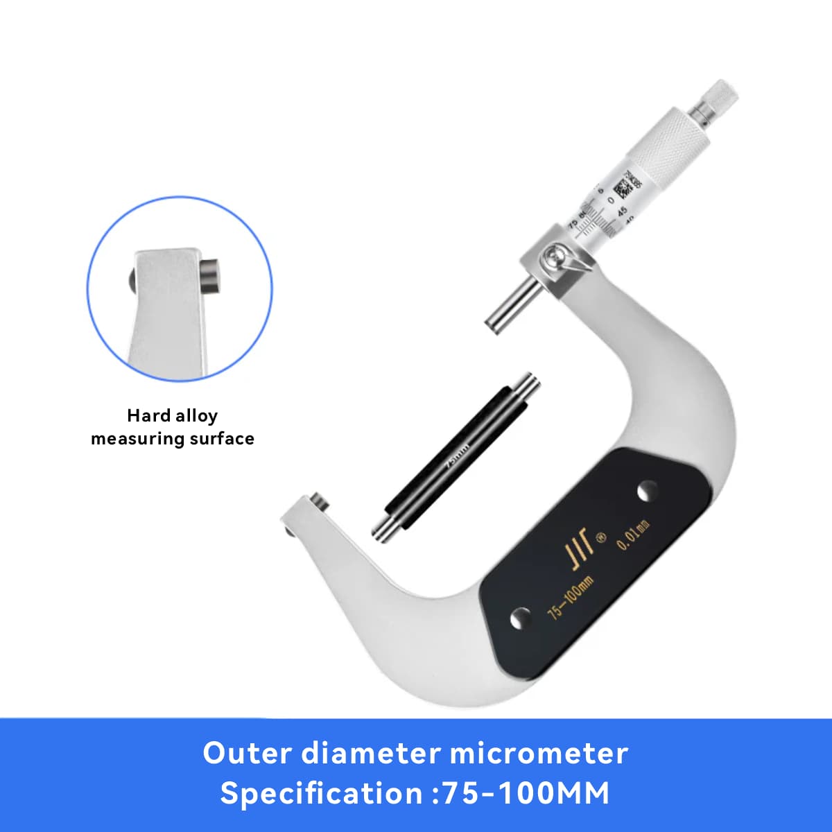 Medición exterior micrómetro 