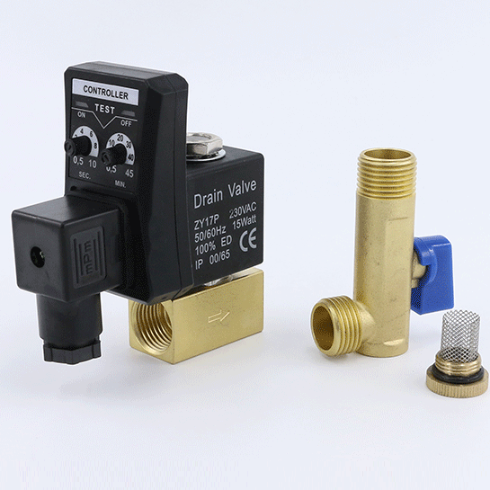 Electronic drain valve 